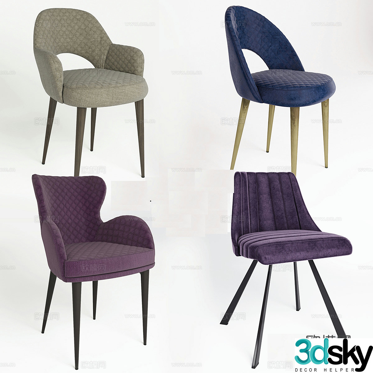 Deep House Chair 23d Model