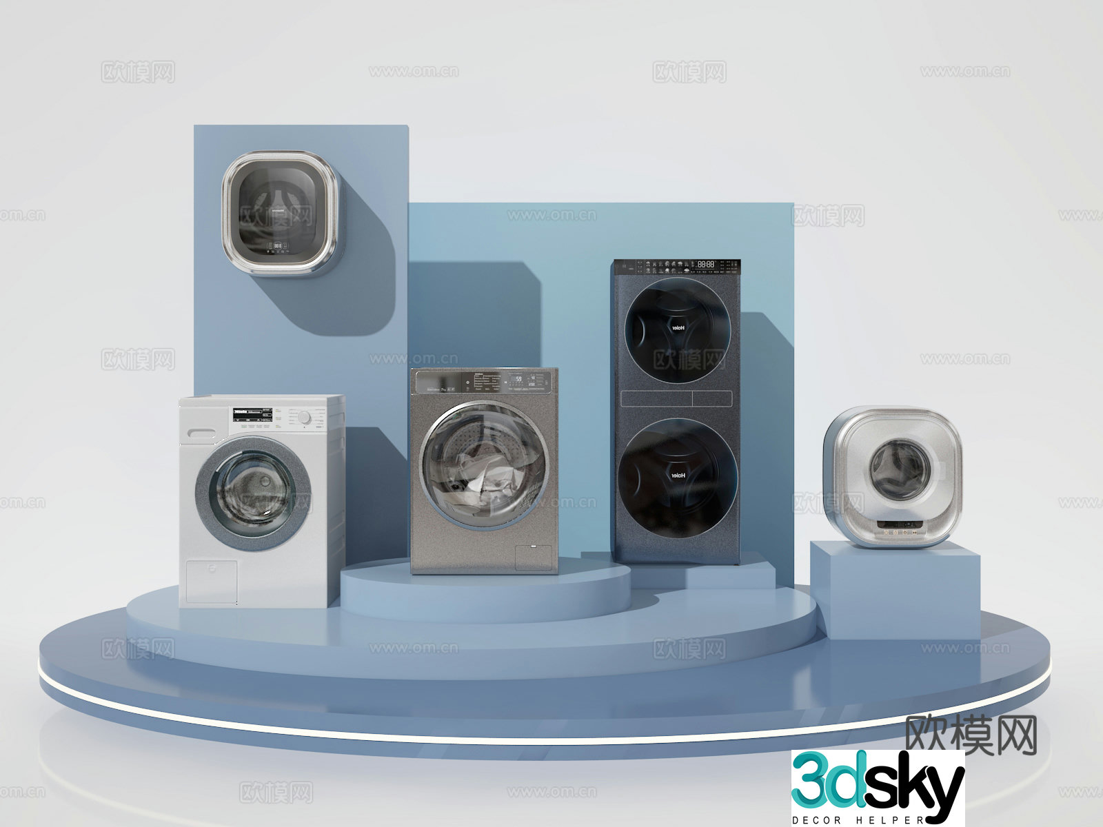 Washer 3d model