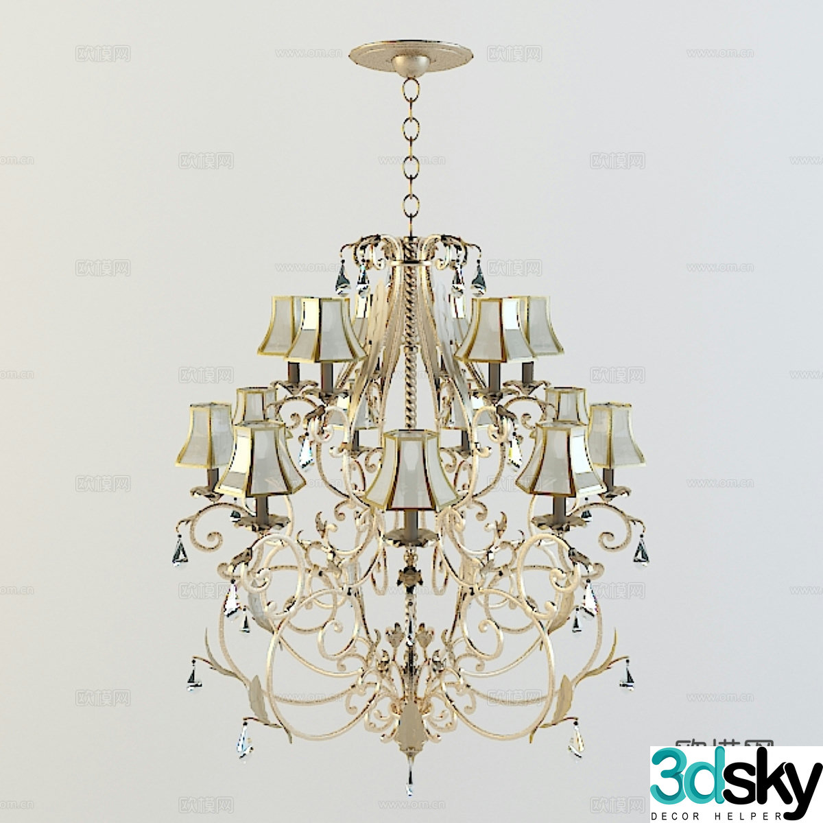 Chandelier 3d model