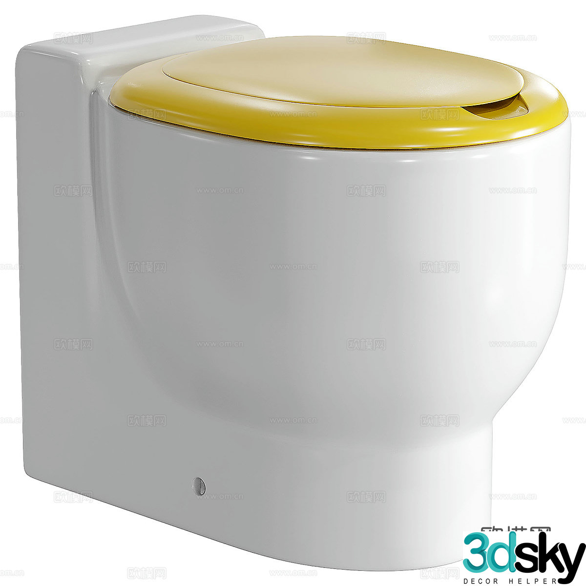 Modern MINIME Children’s toilet 3d model