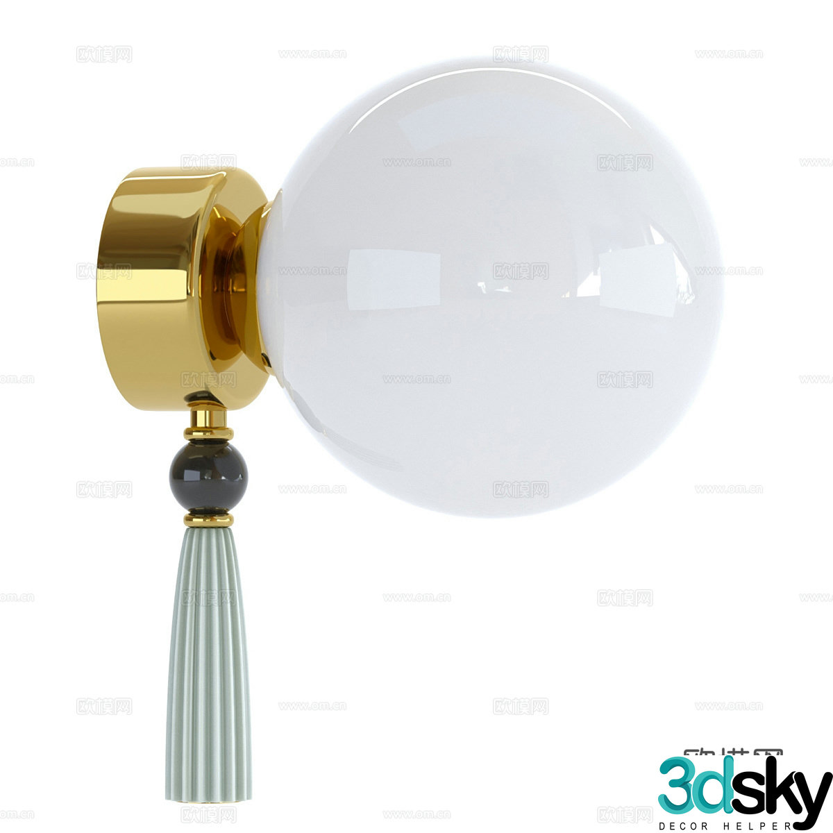 Wall light Odeon Light Exclusive Palle3d model