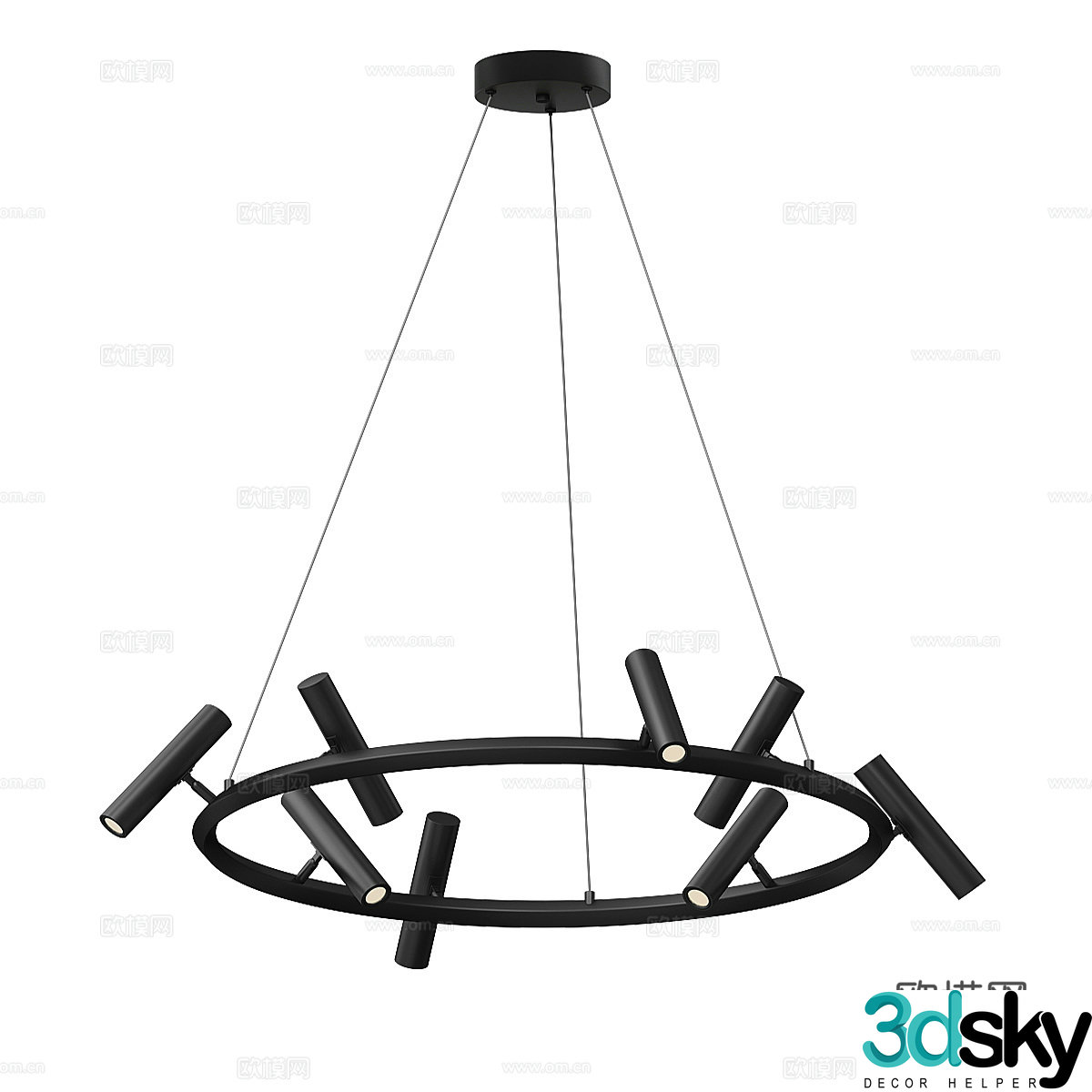 Chandelier 3d model
