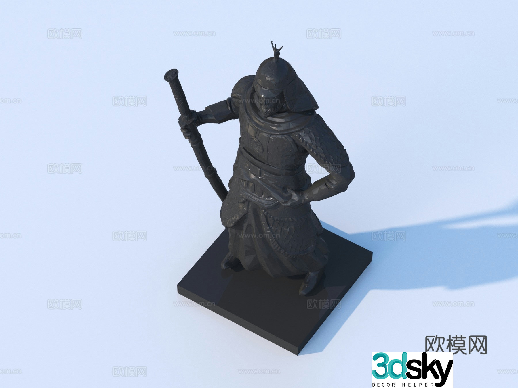 Statue Celebrity Sculpture 3d Model