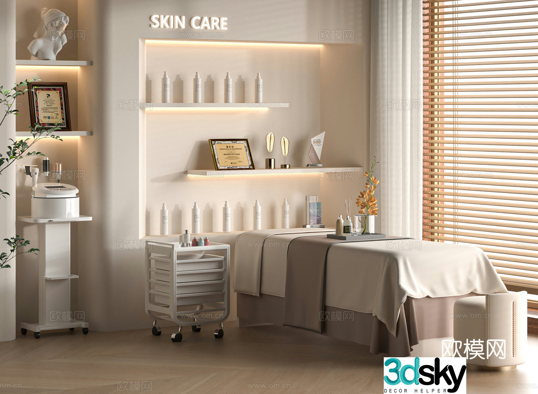 Modern Beauty SPA3d Model