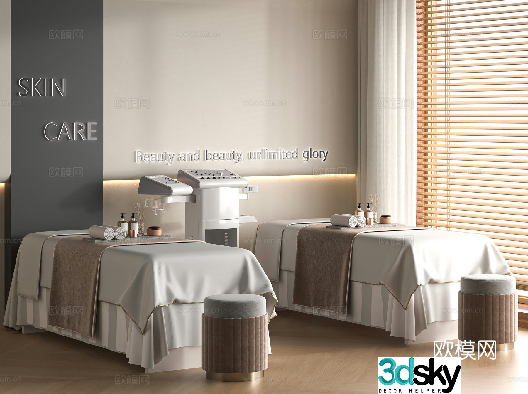 Modern Beauty SPA3d Model