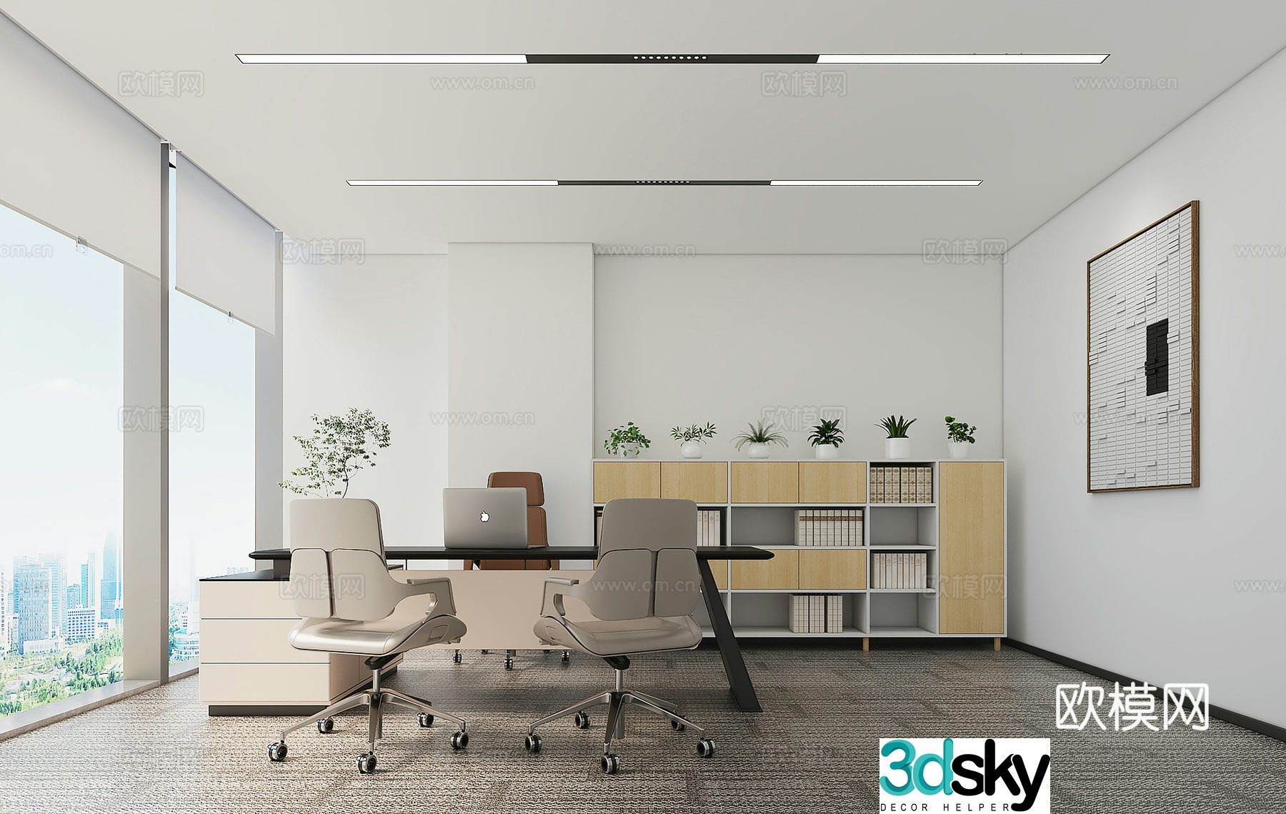3D model of Hengqin General Manager Office