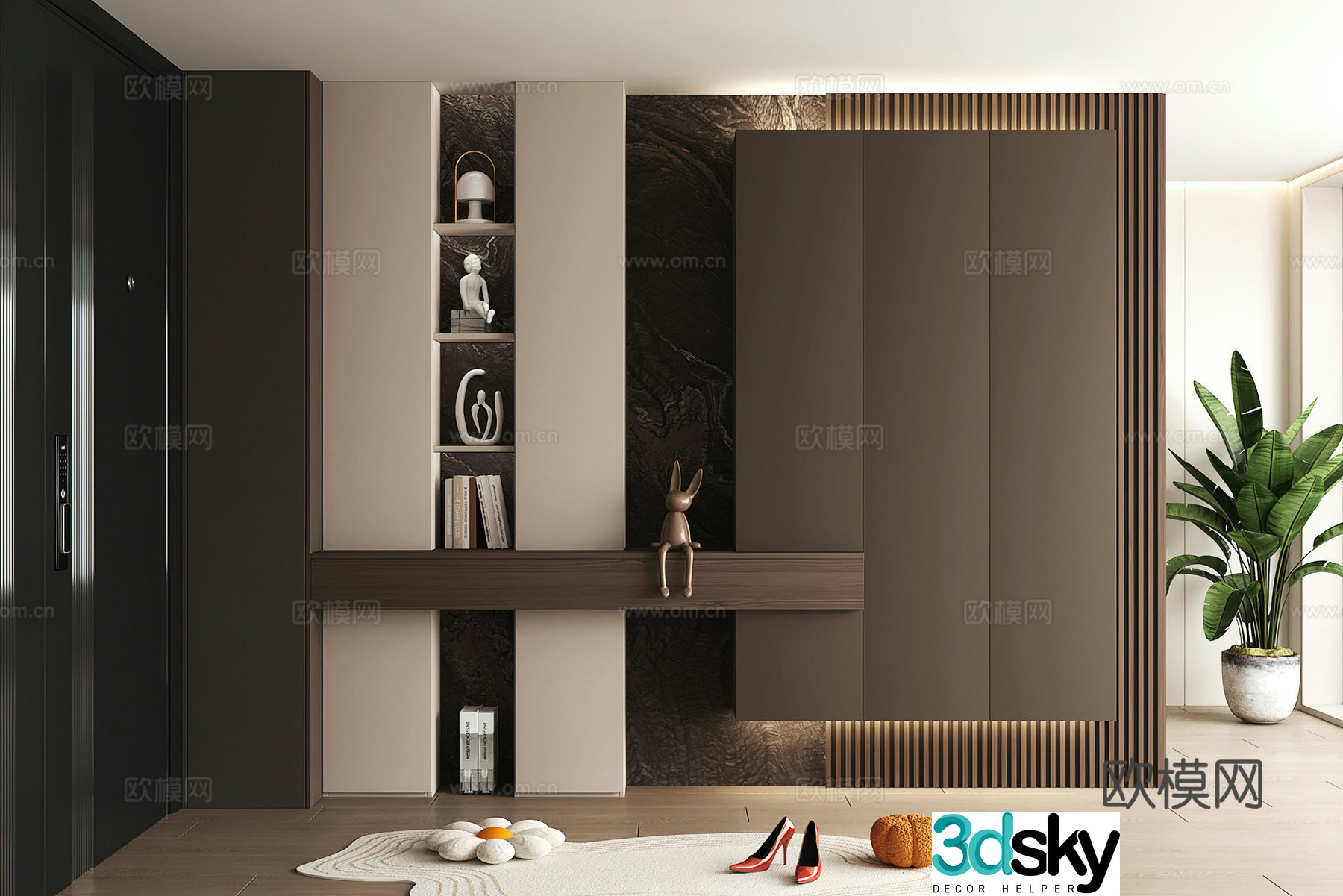 Shoe cabinet design shoe cabinet partition shoe cabinet porch shoe cabinet home shoe cabinet 3D model