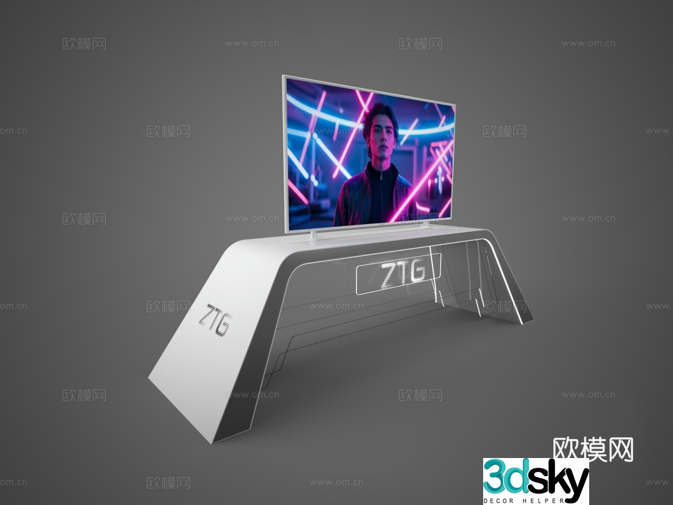 Showcase 043d model