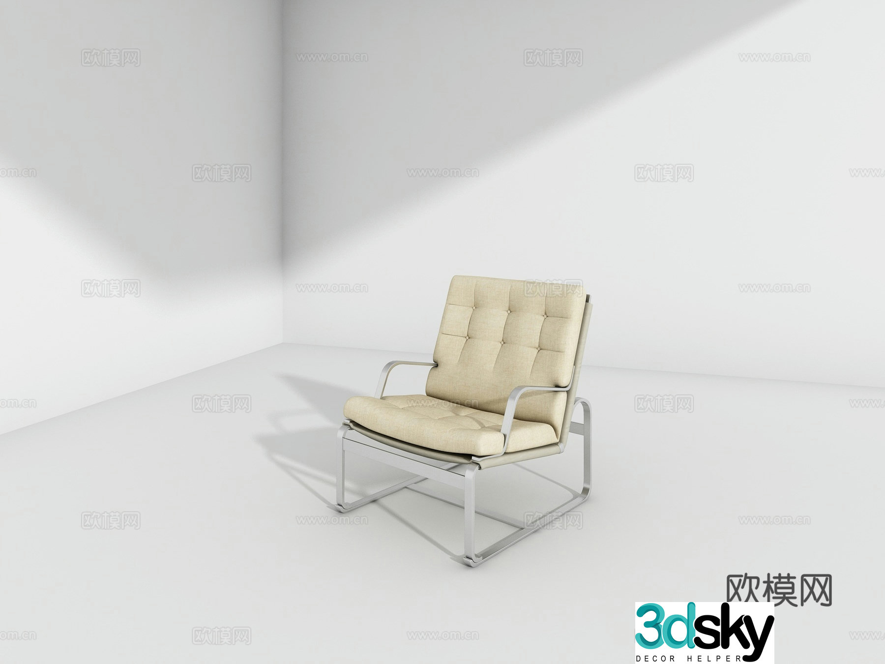 Relaxation chair3d model