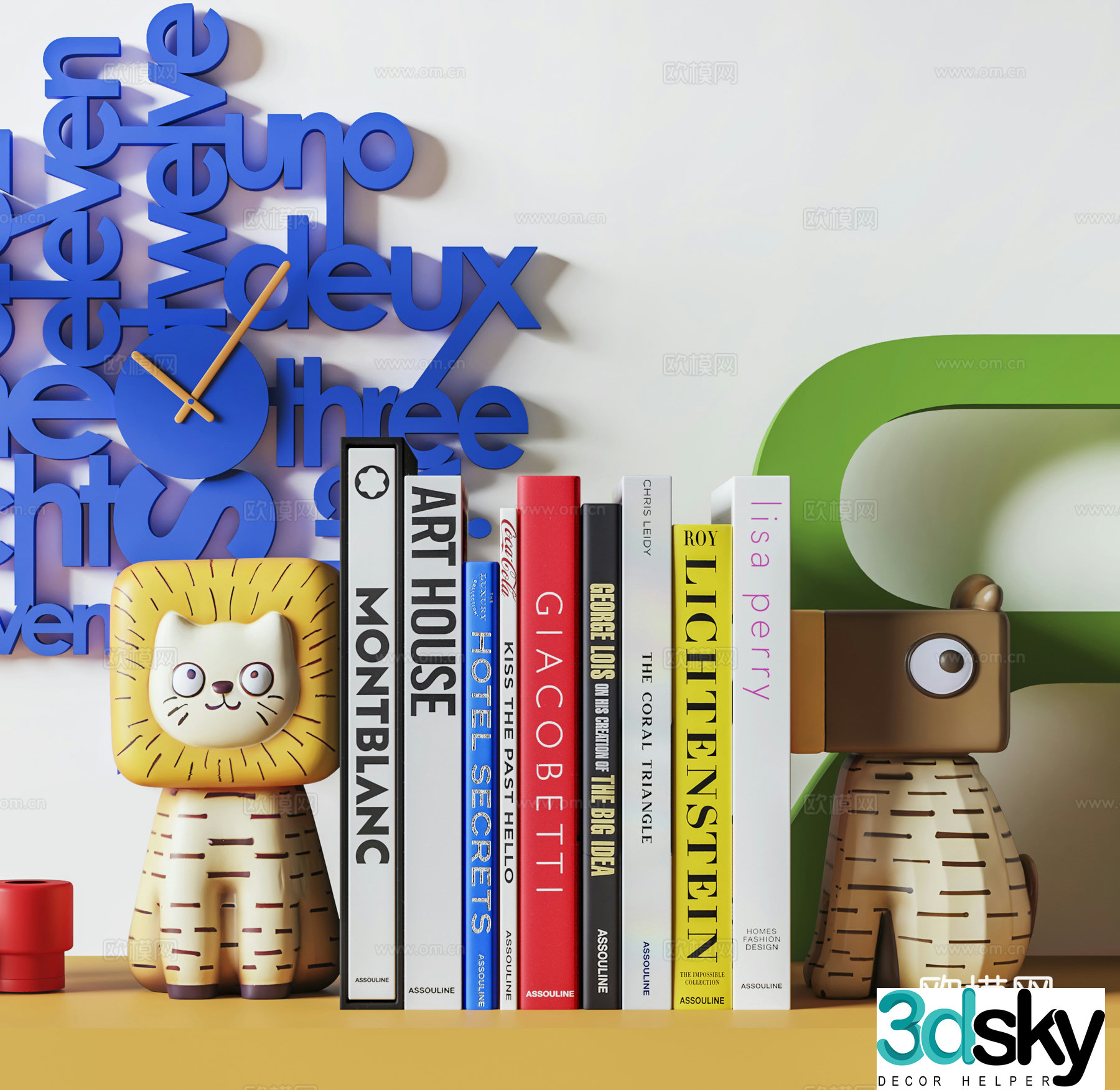 Modern ornament 3d model