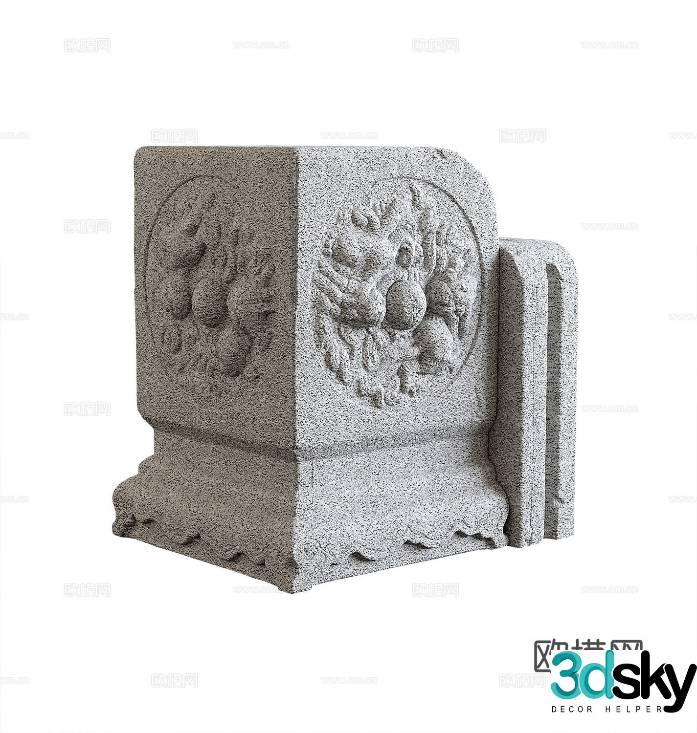 New Chinese ornament 3D model