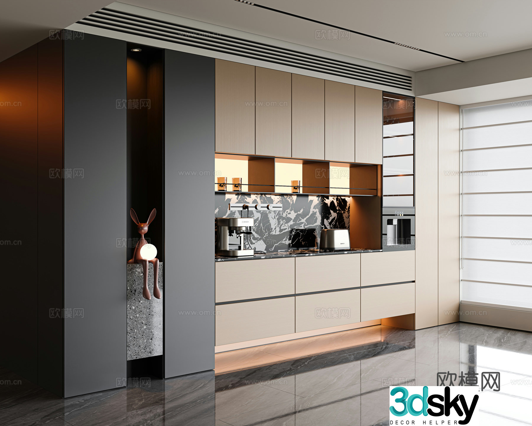 Italian sideboard wine sideboard meal sideboard meal sideboard entrance sideboard custom sideboard 3D model
