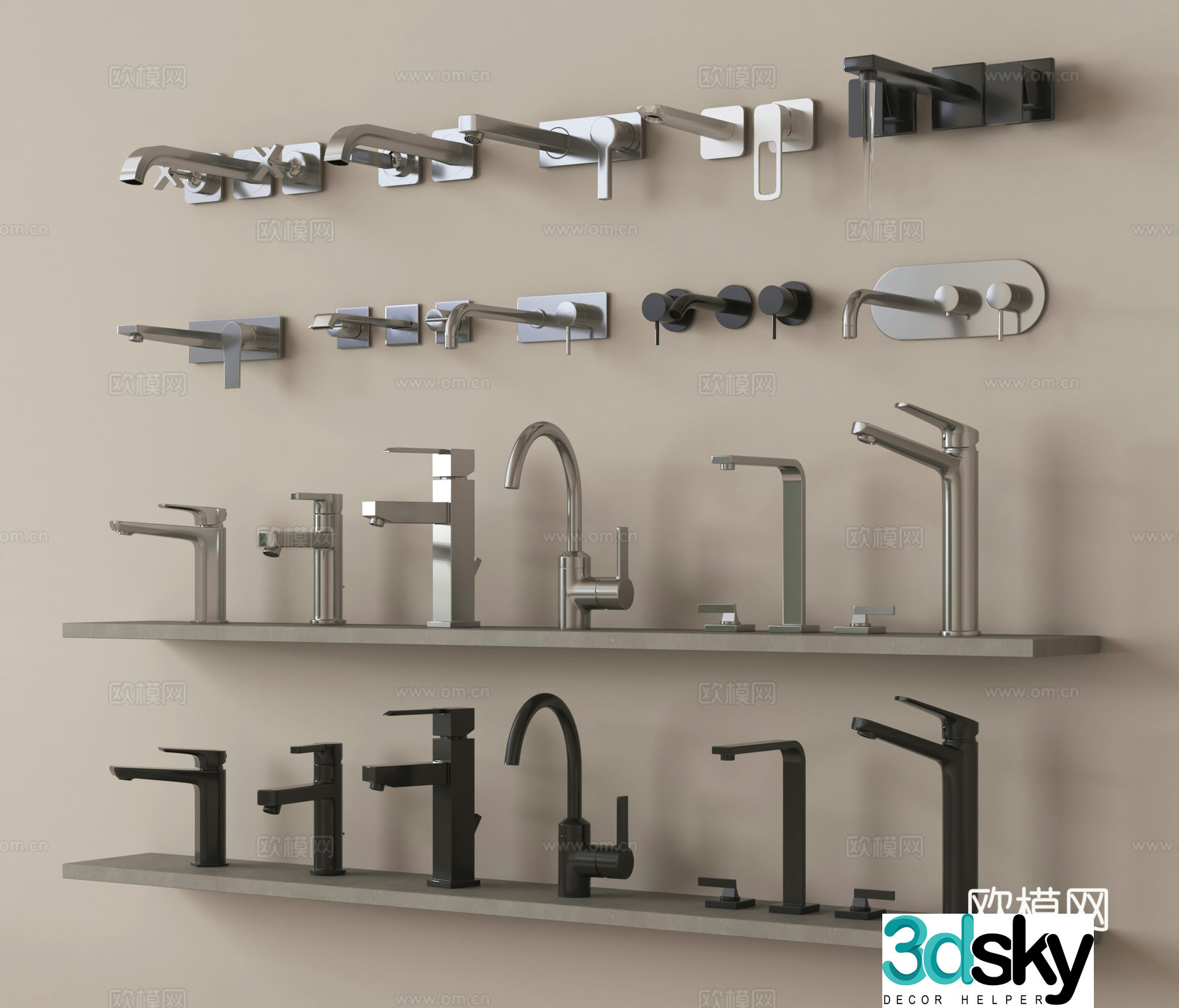 Faucet 3D model
