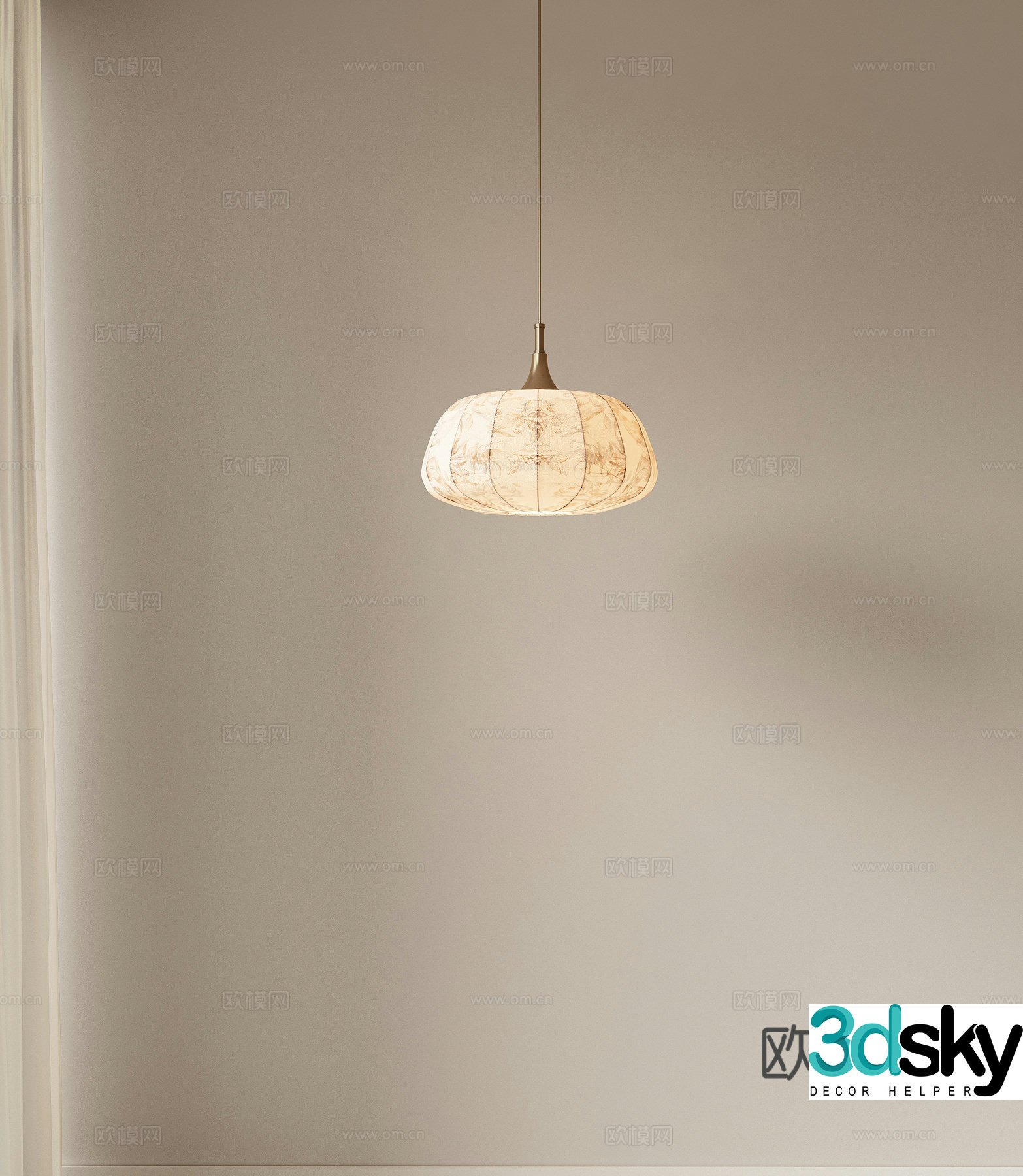 French retro chandeliers restaurant chandeliers bedside chandeliers art chandeliers bar chandeliers 3d model