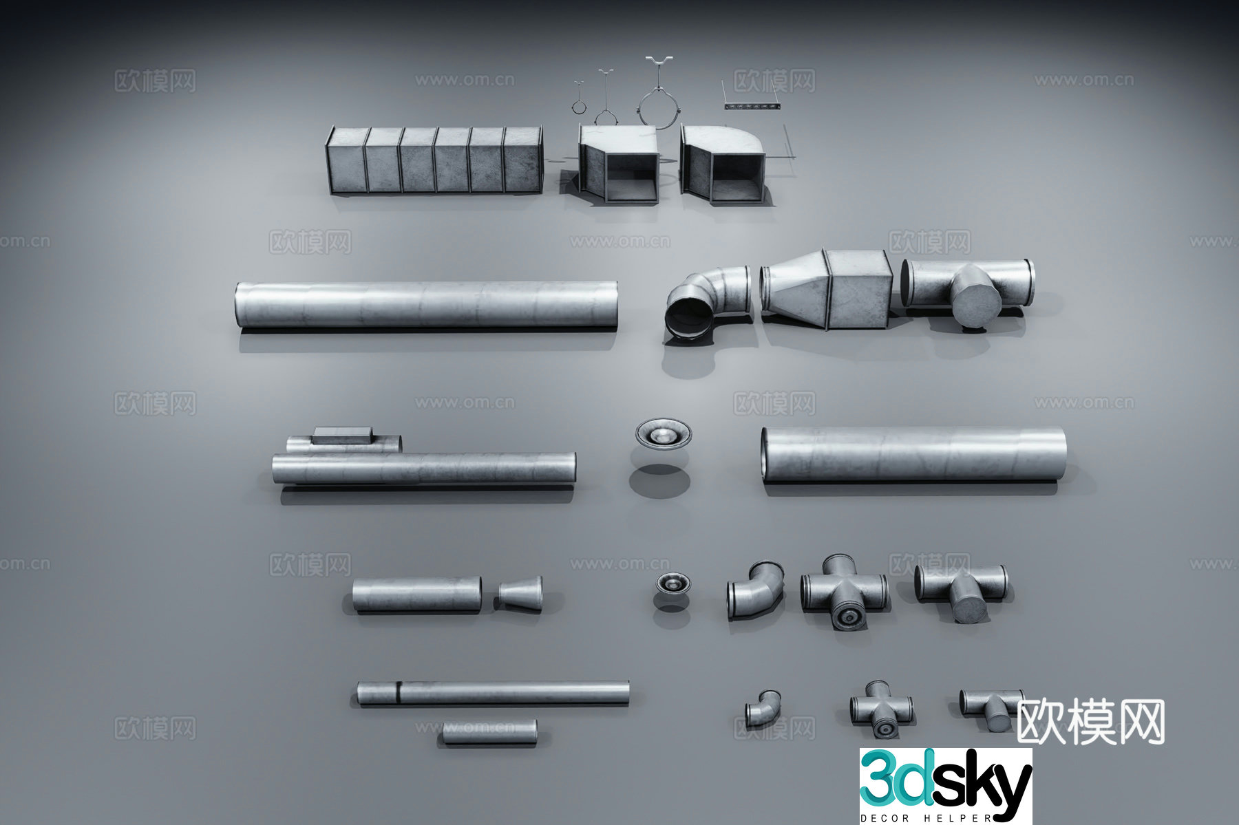 Pipeline 3D Model
