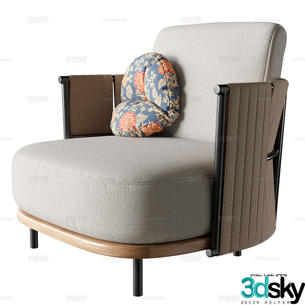 Leisure chair 3d model