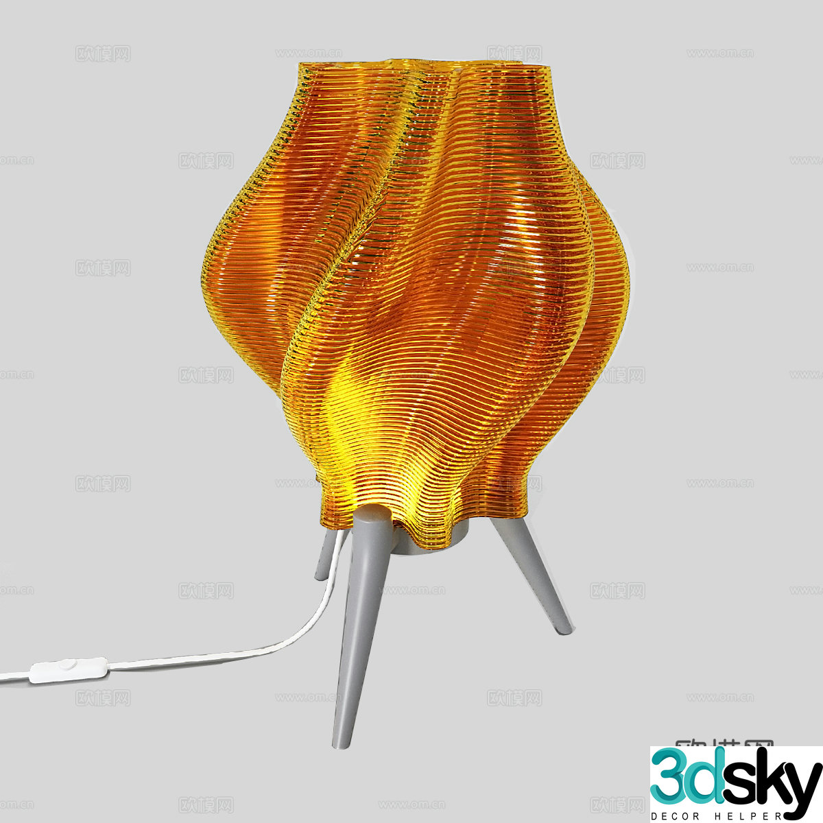 Modern simple floor lamp Floor lamp Simple floor lamp Study room floor lamp 3D model