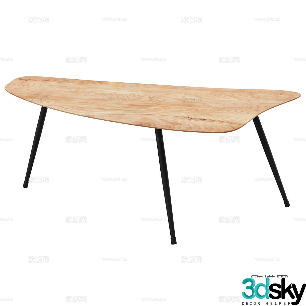 Nordic simple coffee table coffee table simple coffee table living room coffee table coffee table 3D model