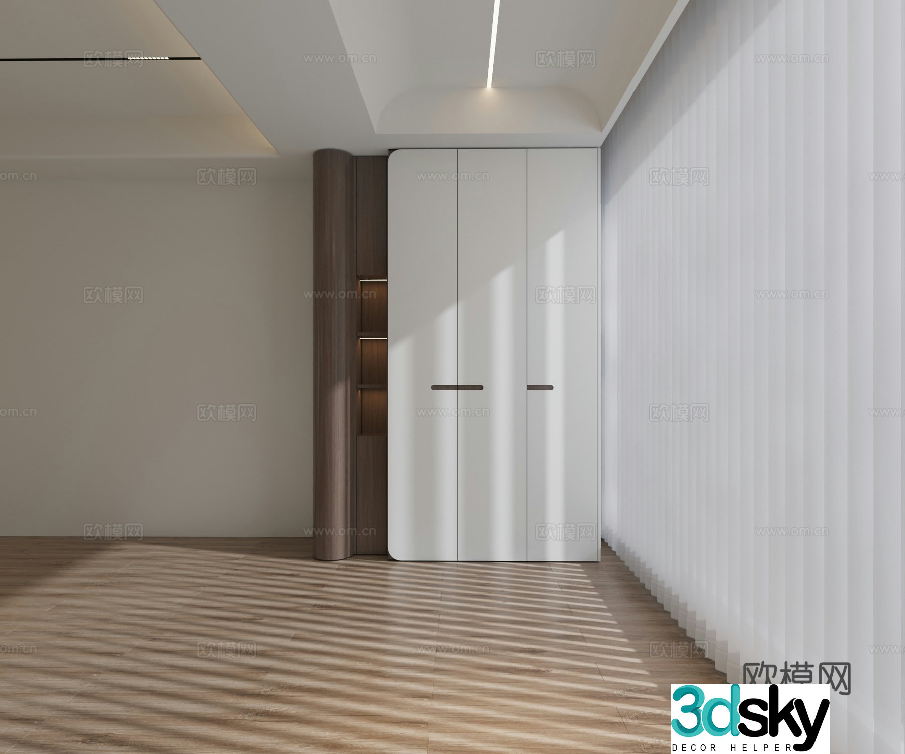 Balcony locker 3d model