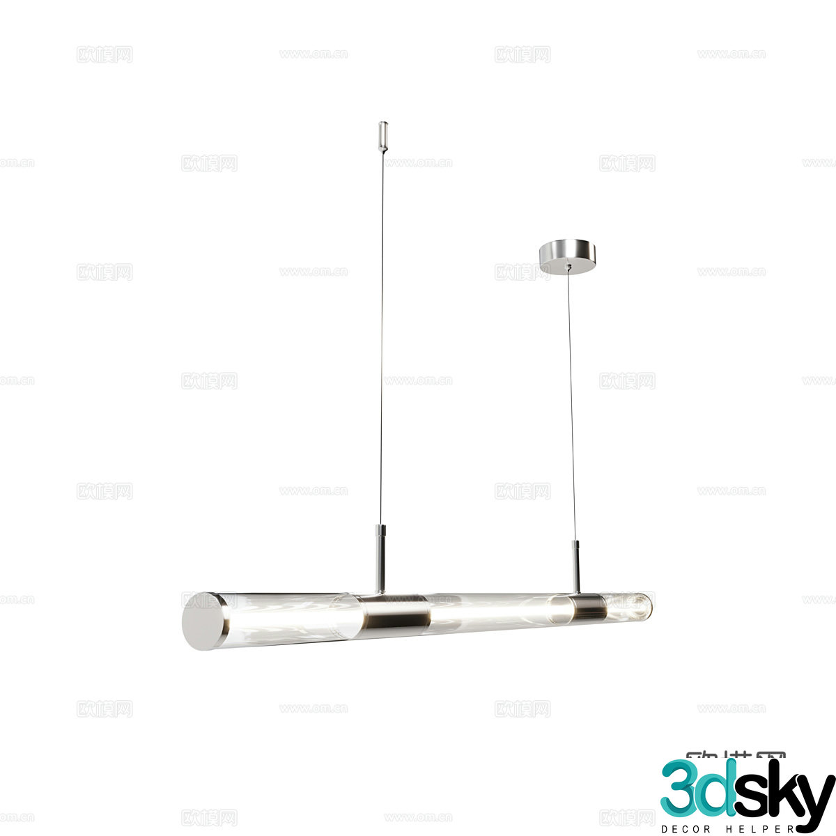 Modern simple chandeliers chandeliers simple chandeliers dining chandeliers living room chandeliers lamps 3D model