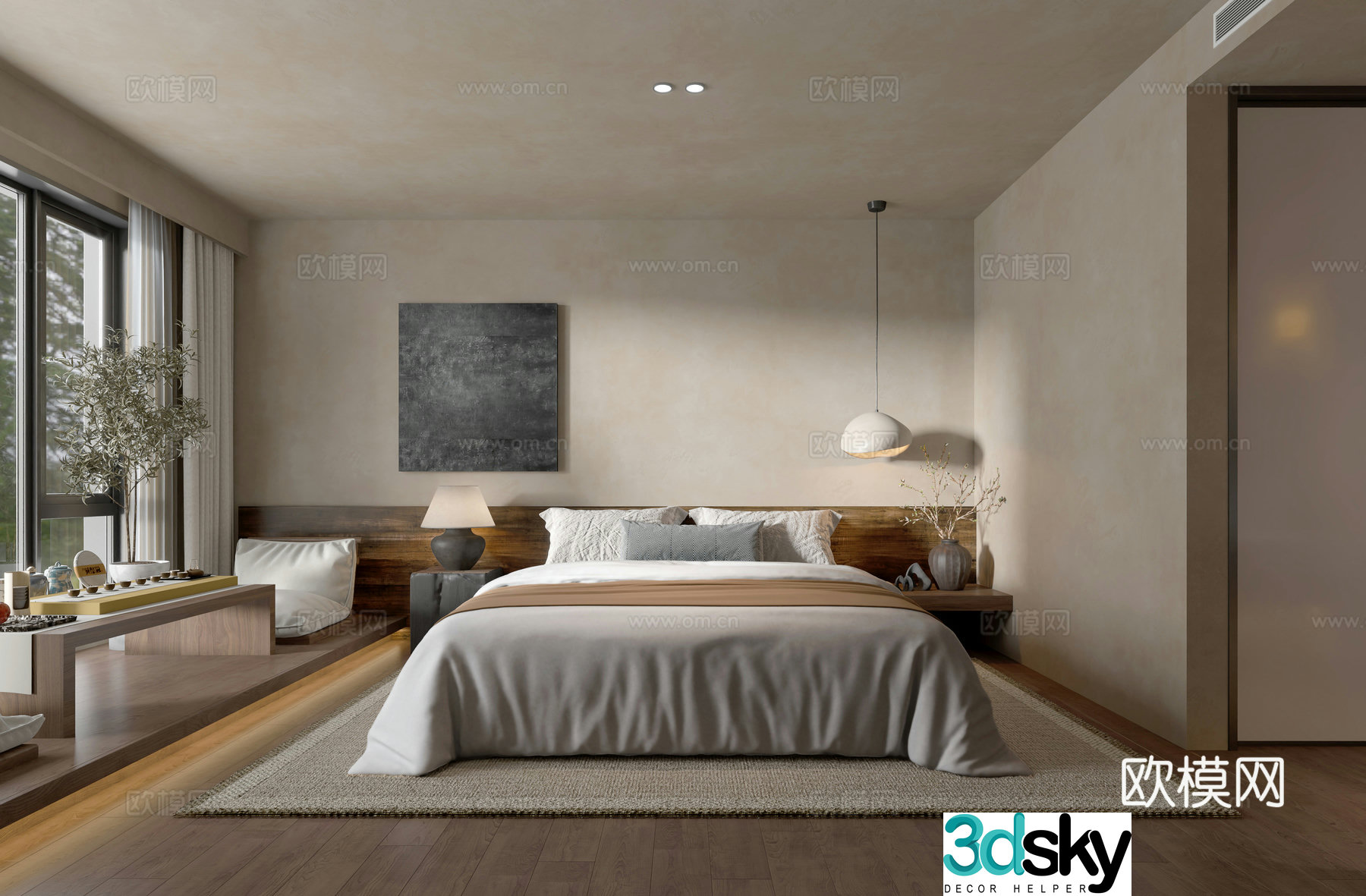 Wai Sai B&B Room 3D Model