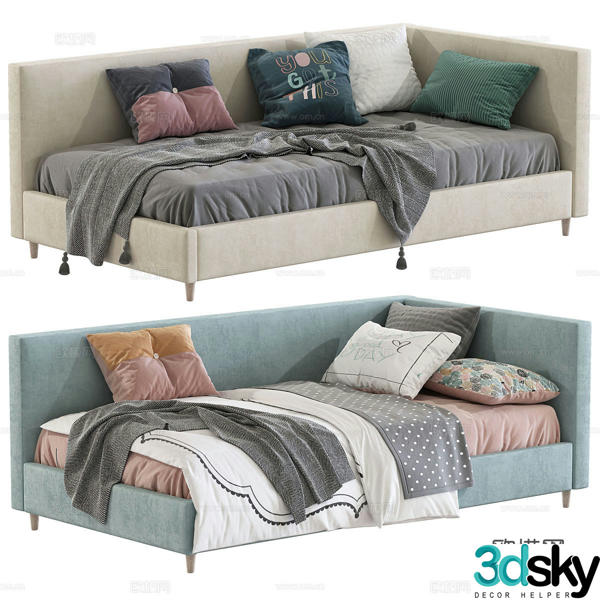 Children’s bed 3d model