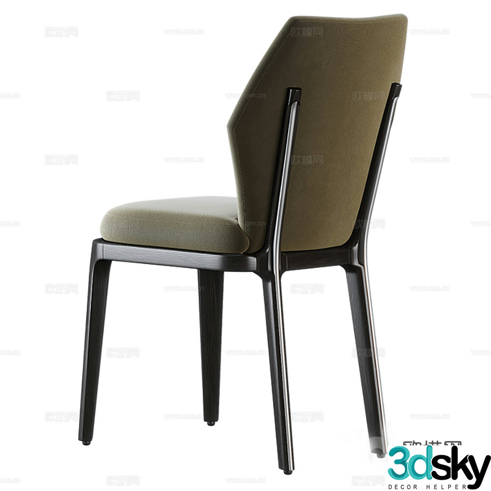 Single chair 3d model