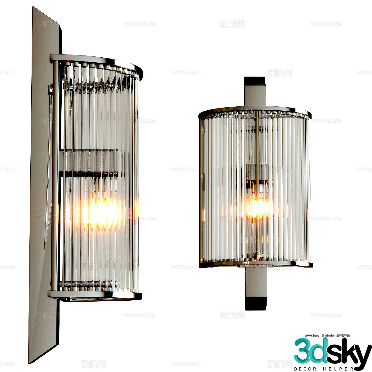Wall light Oakley Eichholtz3d model