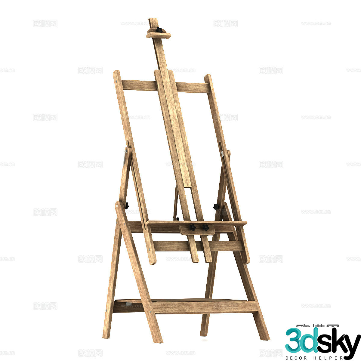 Easel 3d model