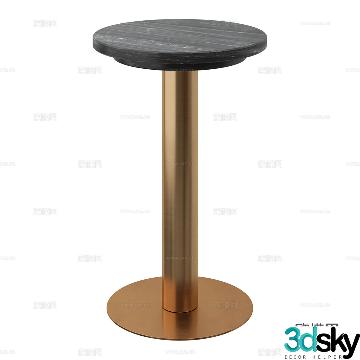 Modern simple tea table coffee table simple tea table light luxury tea table living room tea table 3D model