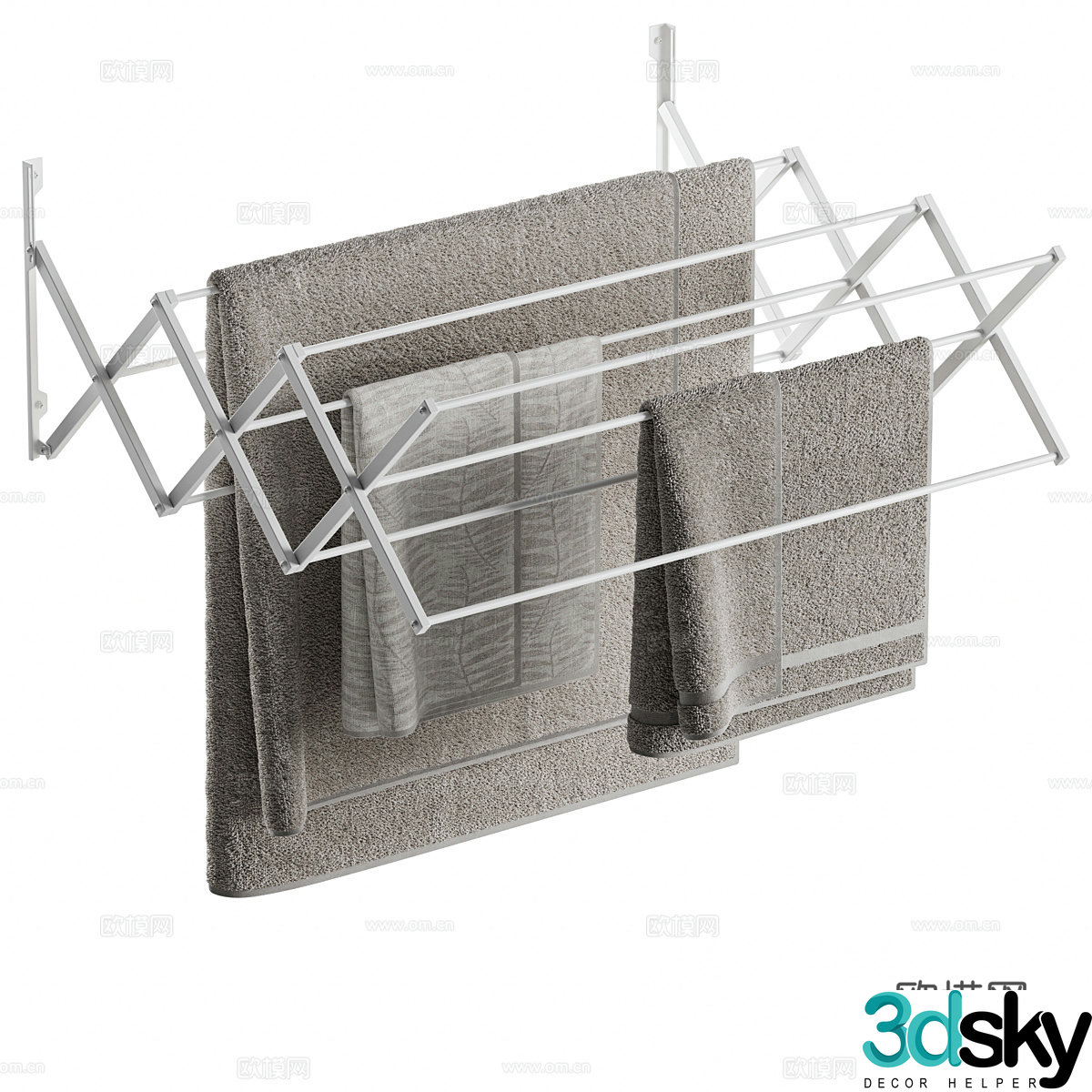 BILMANN Wall-mounted Dryer 3D Model
