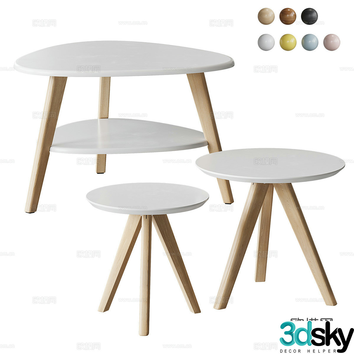 Desk 3d model