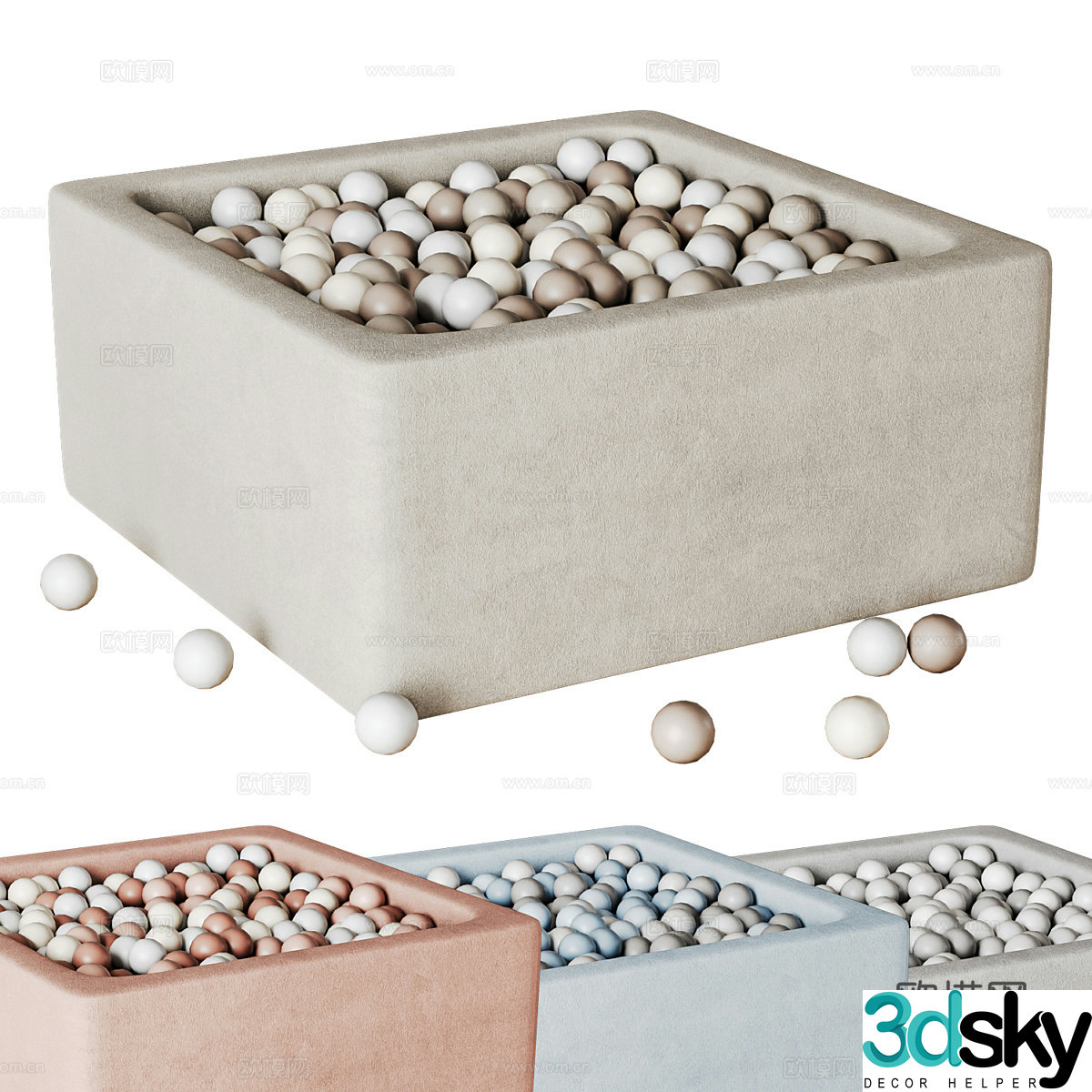 Toys Ocean Ball 3D Model