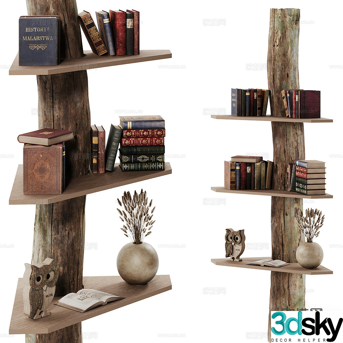 Decorative cabinet 3d model