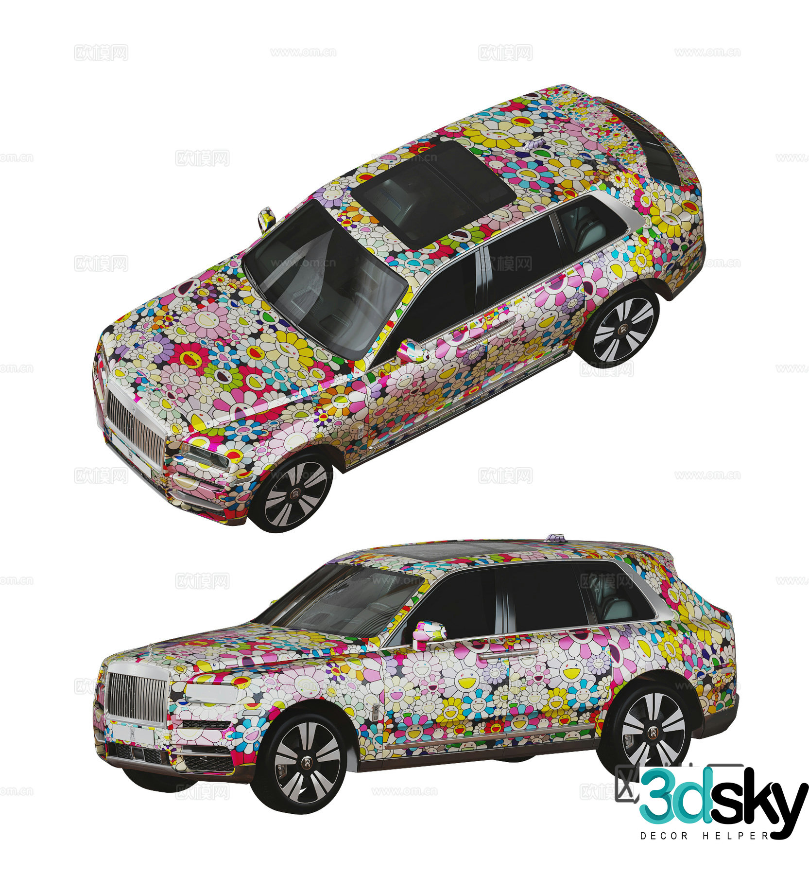 Hyundai car 3d model