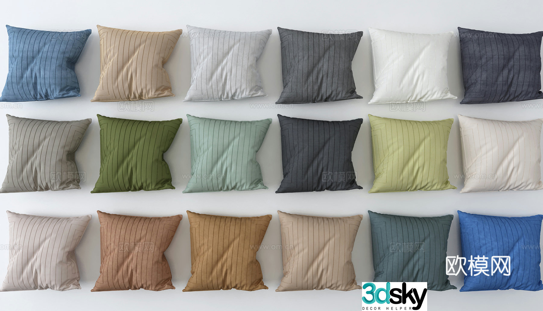 3D model of pillow
