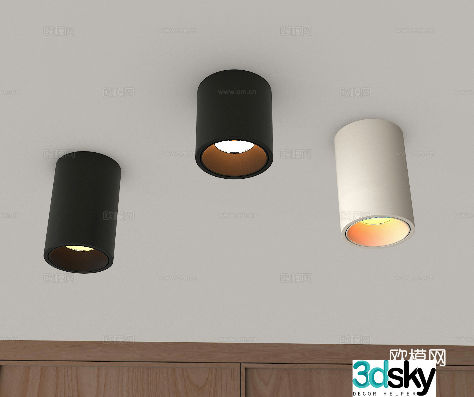 Spotlight Downlight 3D Model