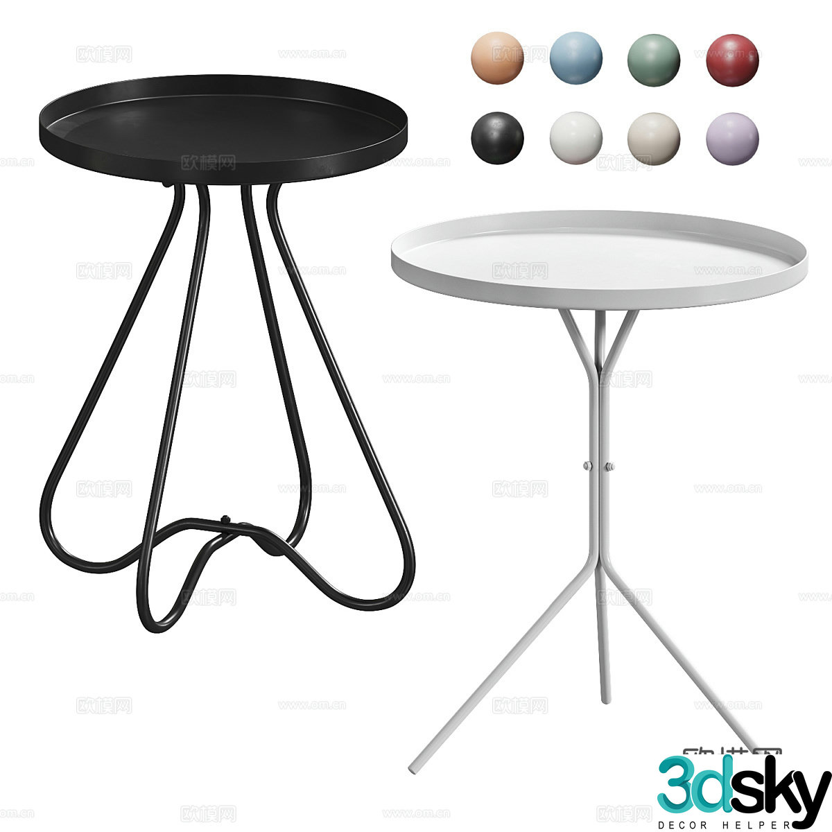 Wendy Alan Table Divan.ru3d Model