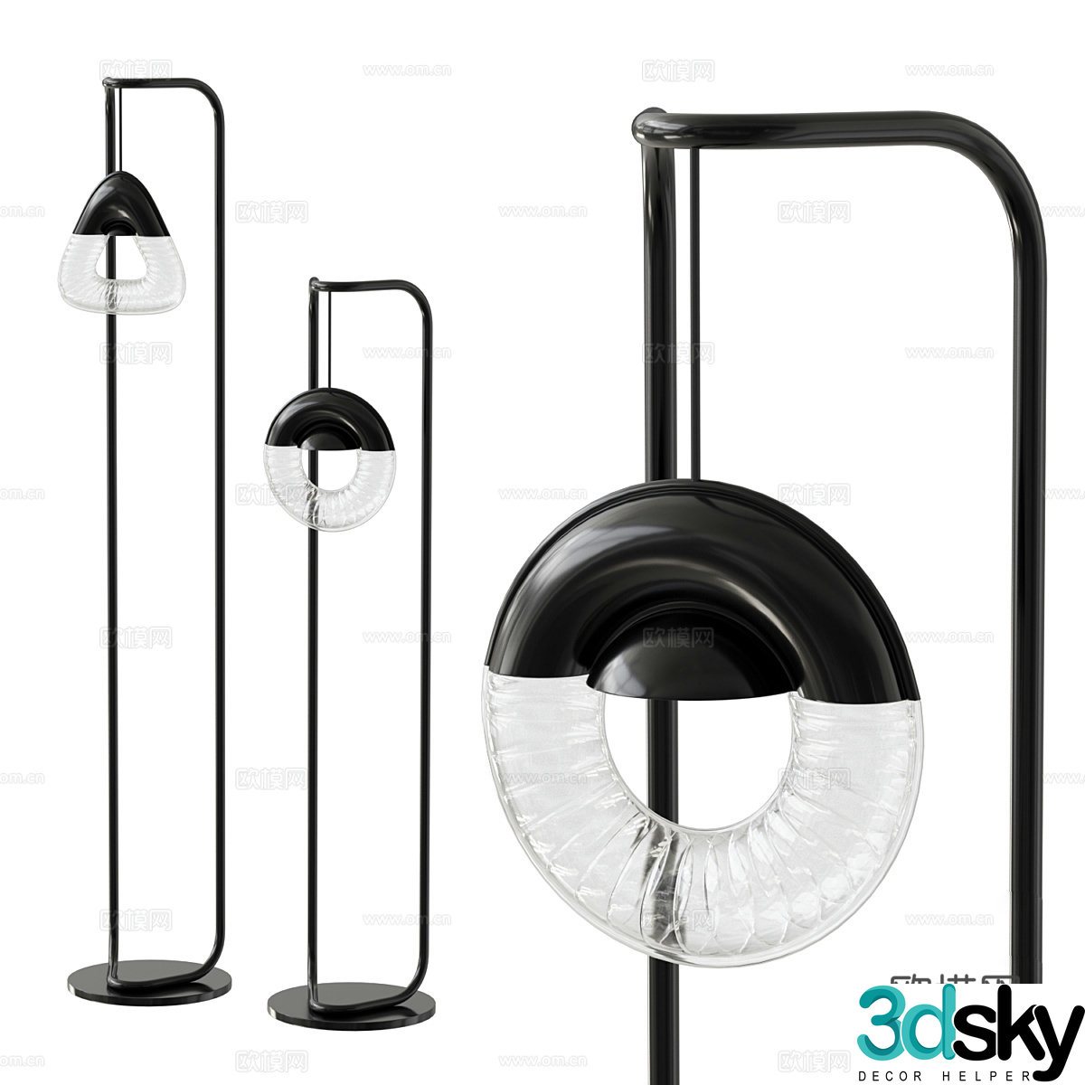 Floor lamp 3d model