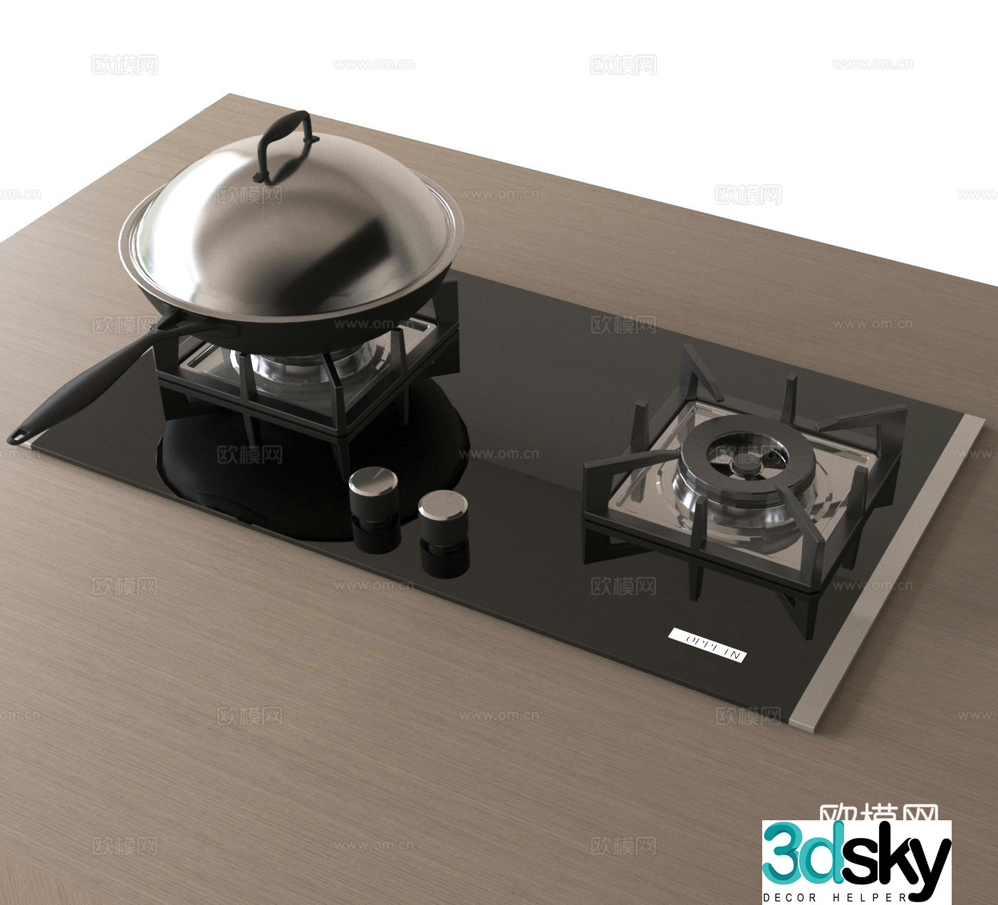 Stove Gas Stove Stove 3D Model