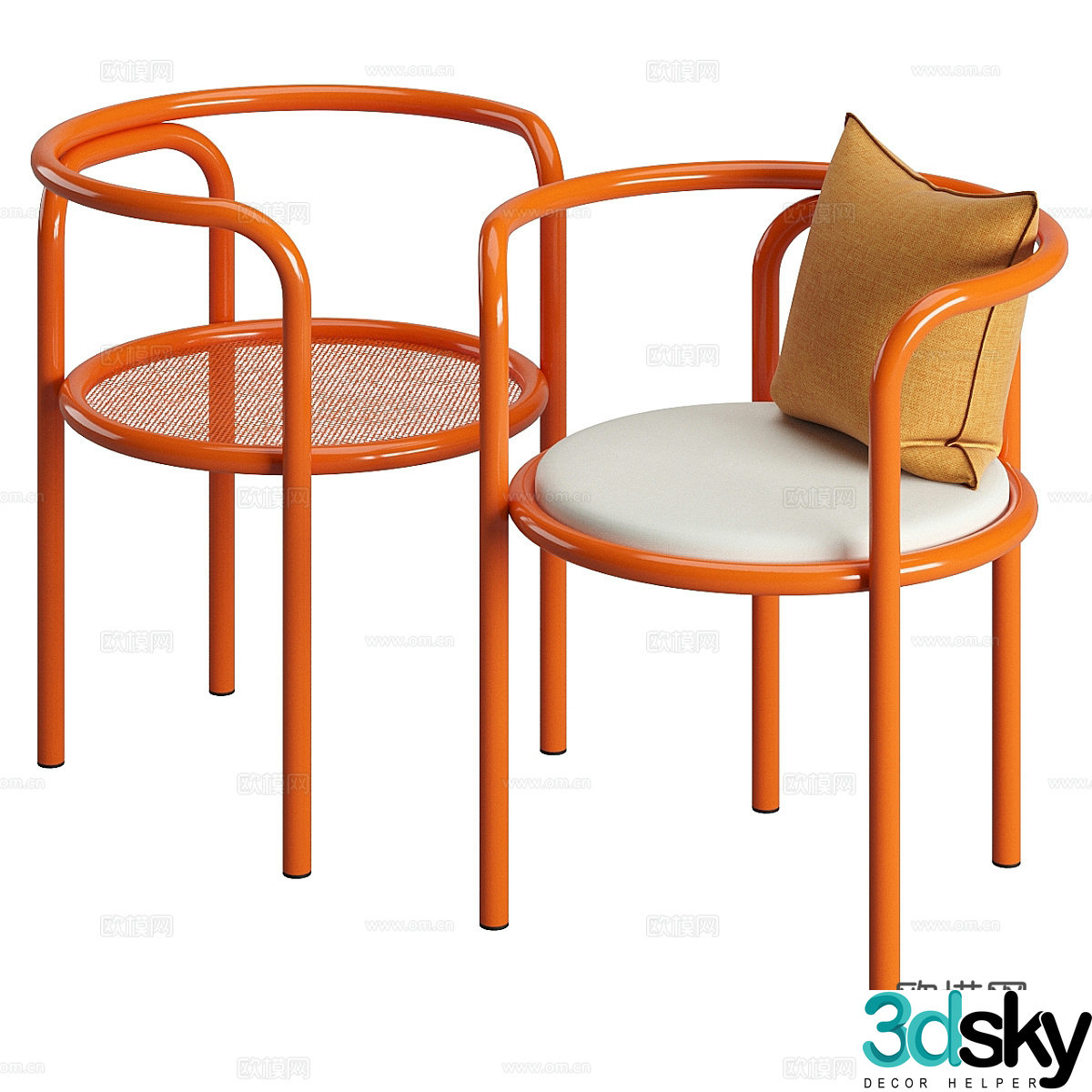 Leisure chair 3d model