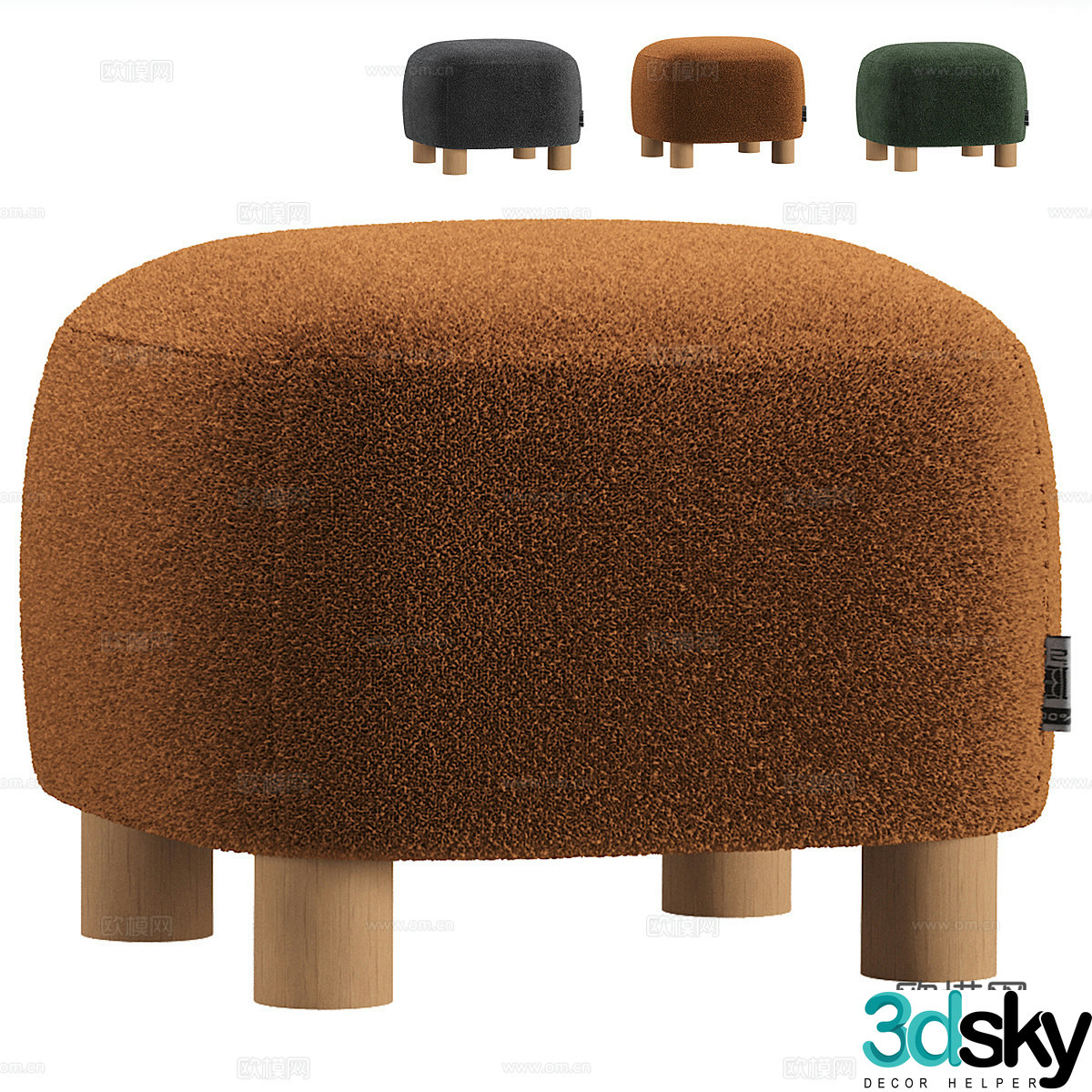 Londi Cozy Beige3d model produced by Divan ru