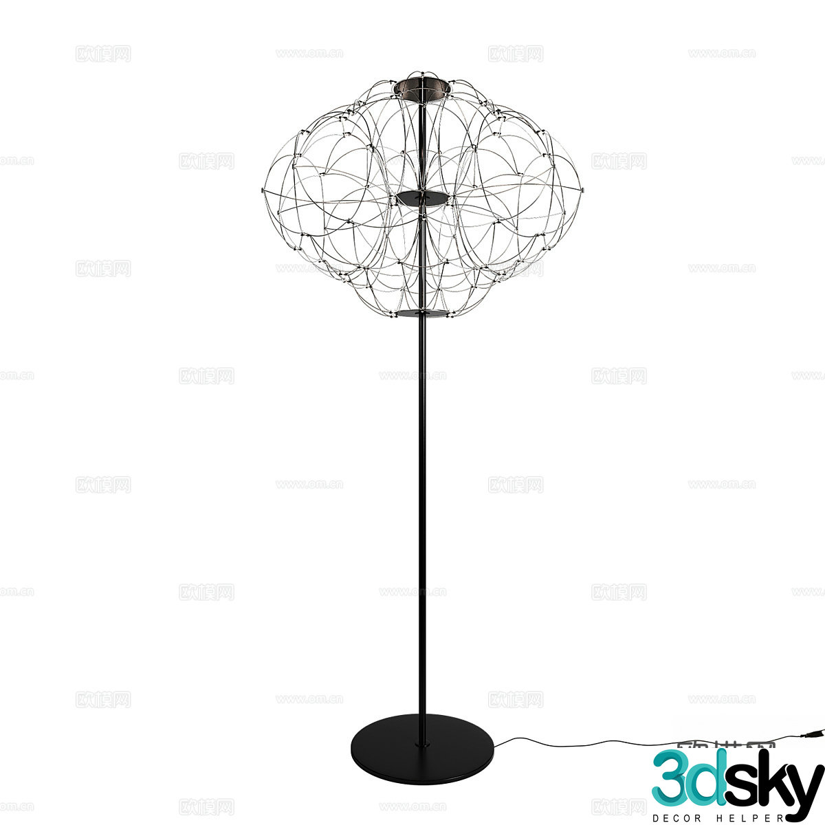 Modern simple floor lamp Floor lamp Simple floor lamp Lamp 3d model
