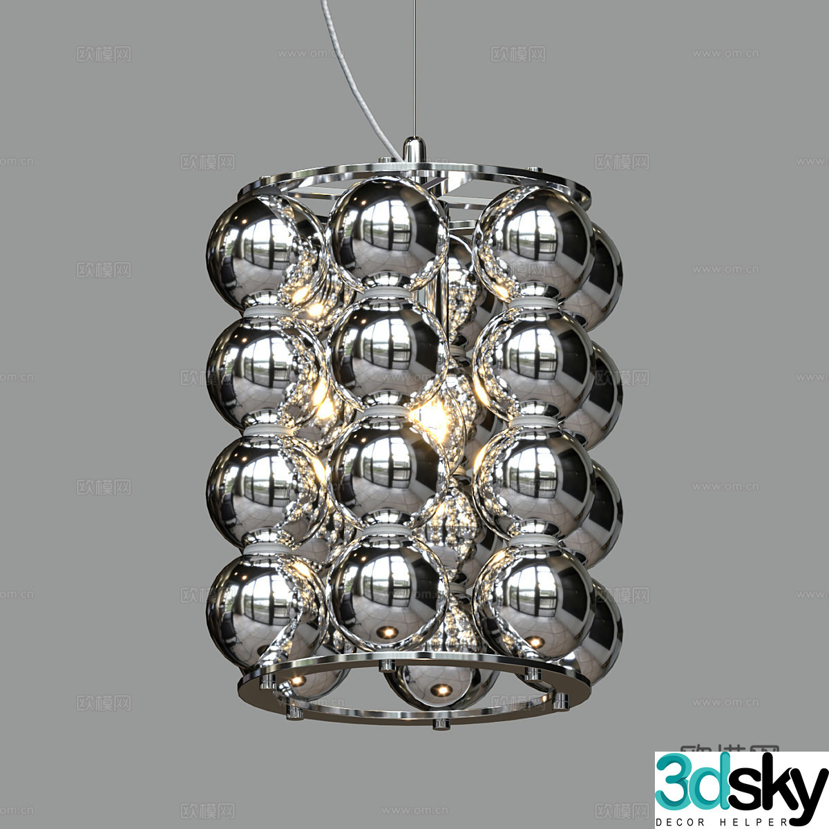 Modern simple chandeliers chandeliers simple chandeliers dining chandeliers living room chandeliers lamps 3D model