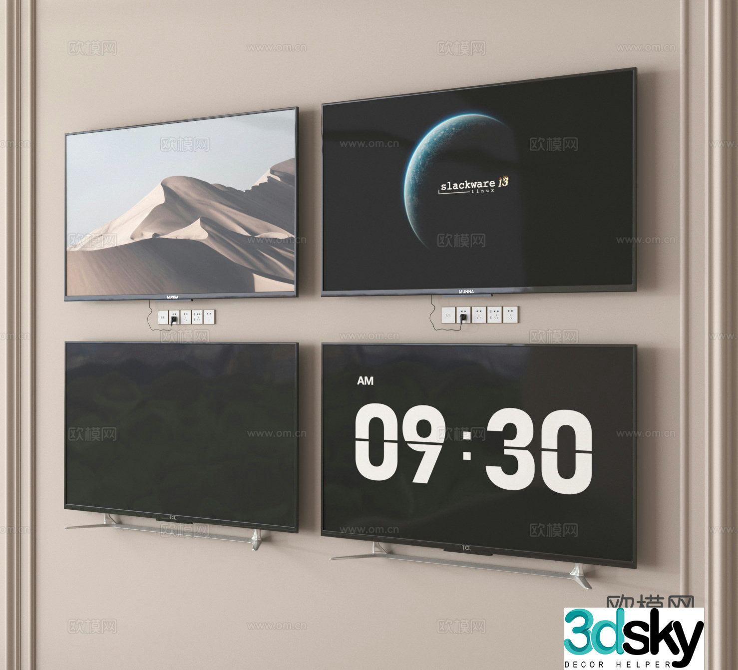 TV LCD TV 3D model