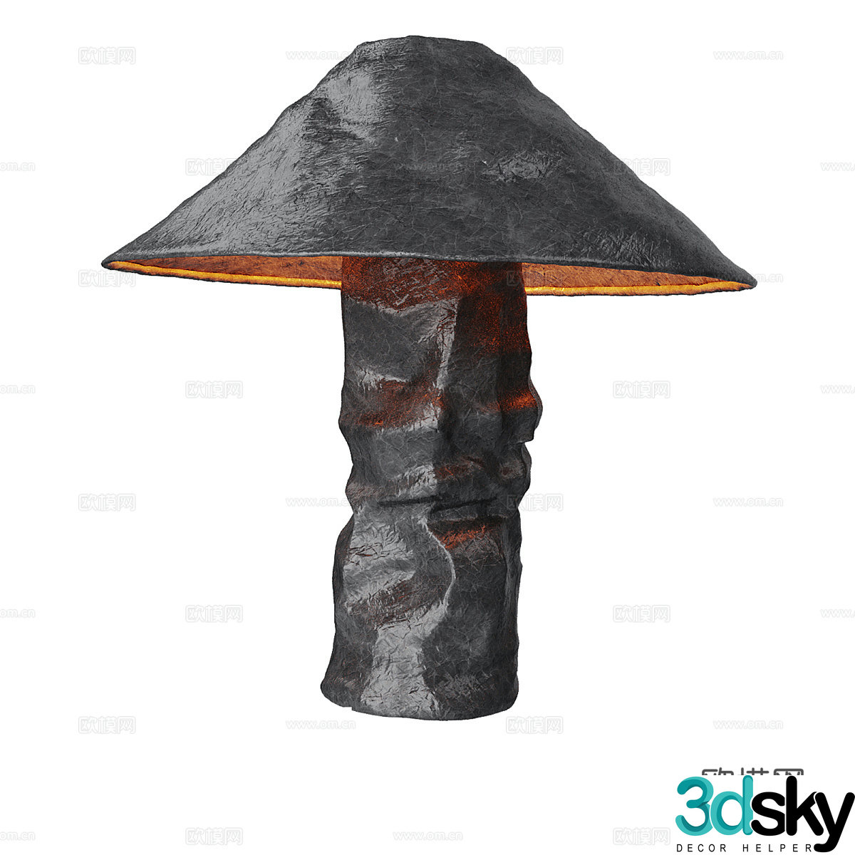 Table lamp 3d model