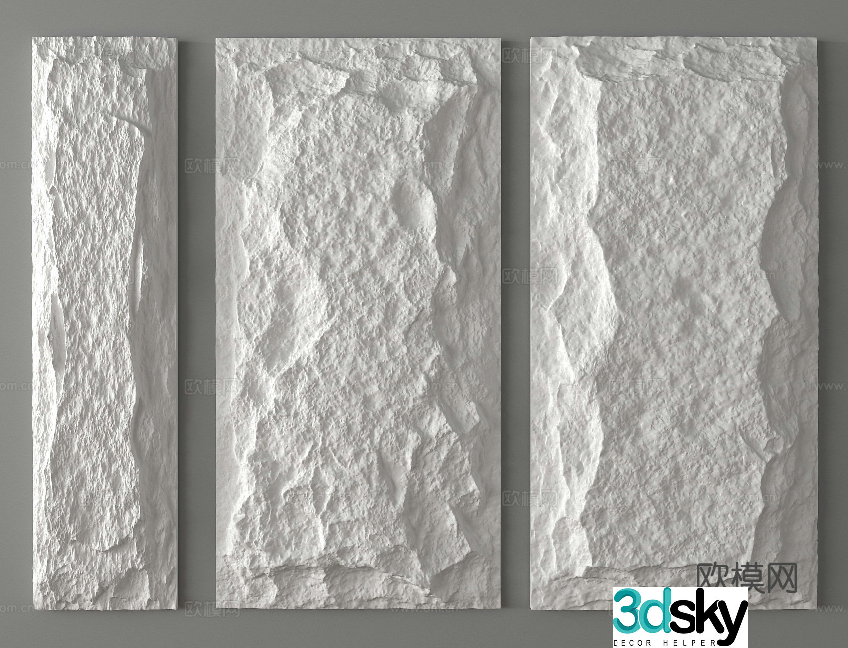 Bad stone background wall Bad stone wall Cultural stone Rock background wall Stone wall 3d model