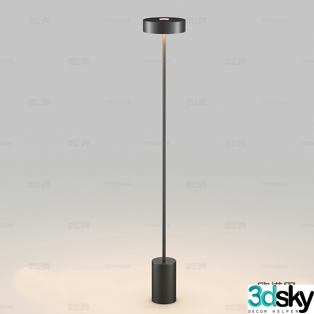 Modern simple floor lamp Floor lamp Simple floor lamp Living room floor lamp 3D model