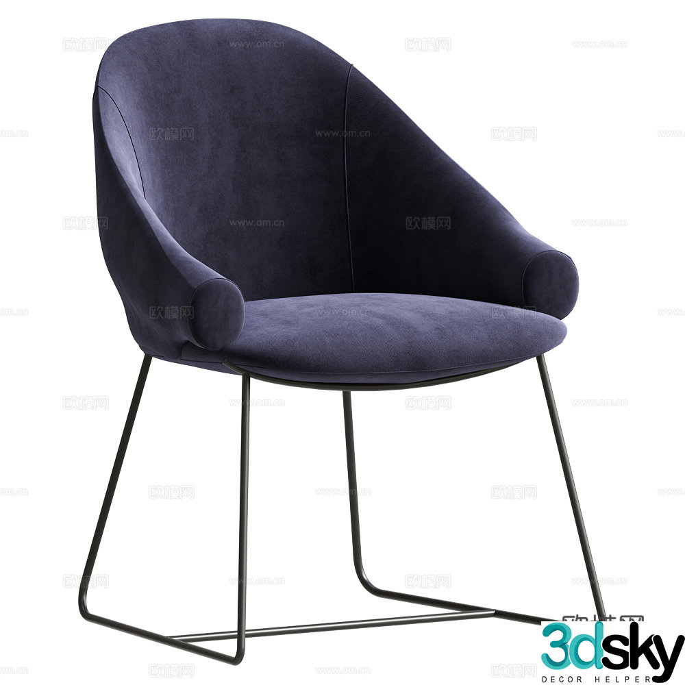 Dining chair 3d model