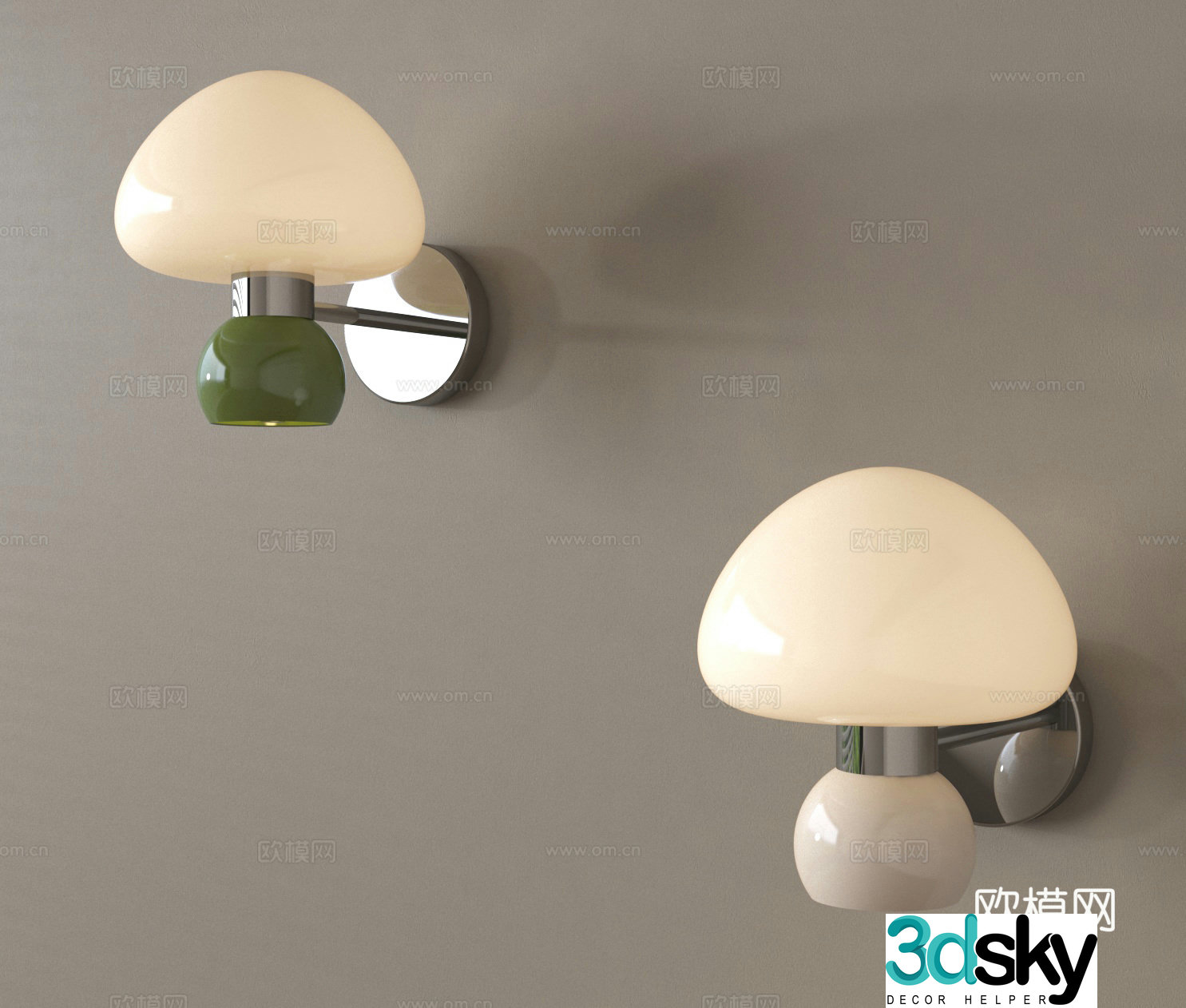 Wall lamp 3d model